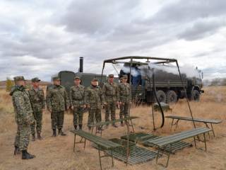 В Казахстане проходят военные учения
