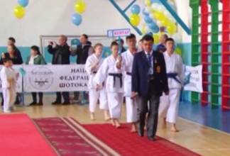 В Кентау завершился чемпионат страны по каратэ-до шотокан