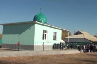 В Мактаральском районе открылась новая мечеть