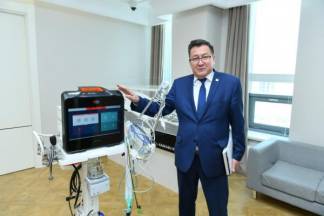 Аппараты искусственной вентиляции легких приобретены для больниц Туркестанской области