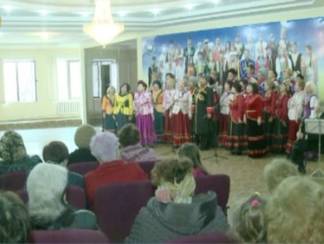 В Шымкенте состоялся отчетный концерт хора славянского культурного центра