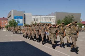 79 лет со дня образования механизированной бригады Шымкентского гарнизона
