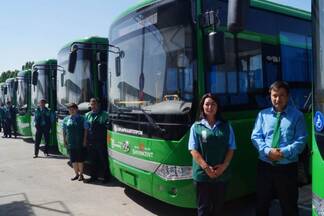 Автобусы в Шымкенте стали ездить по новым маршрутам