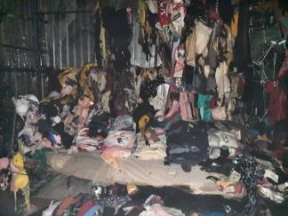 Бутики с одеждой горели на Верхнем рынке Шымкента