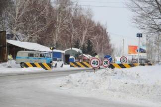 Cанитарные посты вокруг Усть-Каменогорска закрыты