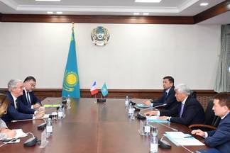 Чрезвычайный и Полномочный Посол Франции в Казахстане посетил Талдыкорган