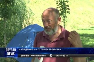Горожане и акимат Шымкента помогают велотуристу из Украины