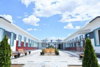 В Шымкенте завершено строительство модульного инфекционного госпиталя