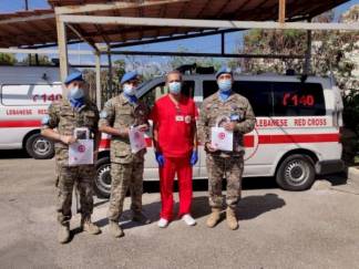 Казахстанские миротворцы стали донорами крови в Ливане