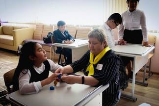 Первый класс для незрячих детей открылся в Усть-Каменогорске