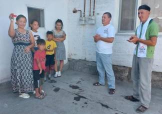 Мечта о собственном жилье сбылась еще у одной туркестанской семьи