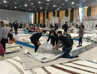 «Ұлы Дала кілемдері» («Ковры Великой степи») — крупнейшая традиционная ярмарка ковровых изделий в Казахстане