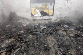 Мужчина сжег собственный дом после ссоры с женой
