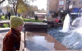 На улице Байтурсынова в Шымкенте заработал фонтан
