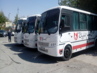 На вытеснение с рынка жалуются владельцы автобусов Шымкента