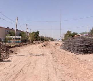 Двухлетний ремонт улицы Сыпырган ата близится к завершению