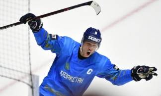 Сборная Казахстана по хоккею в первом матче предолимпийского турнира в Нур-Султане обыграла команду Украины со счетом 8:1.