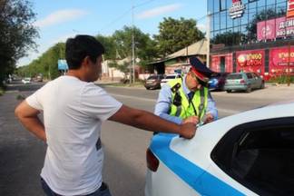 В Шымкенте за четыре дня 269 пешеходов нарушили правила дорожного движения