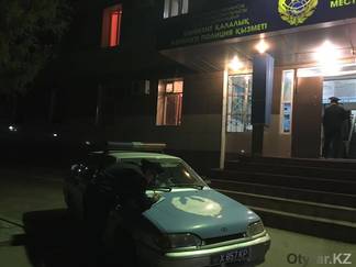 В Шымкенте сотрудники полиции оштрафовали своего коллегу
