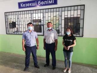 Пропавшую девушку нашли полицейские Туркестанской области