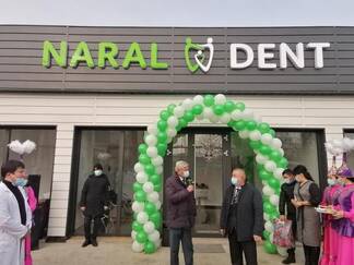 Новая стоматологическая клиника Naral Dent распахнула свои двери в Жетысайском районе накануне Дня независимости РК