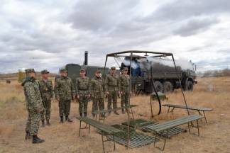 В Казахстане проходят военные учения