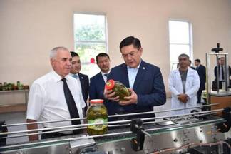 В Шымкенте открылся завод по консервации овощей и фруктов