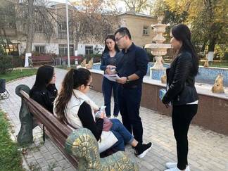 В Шымкенте создана молодежная мобильная группа