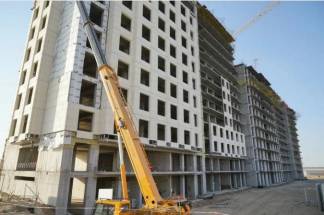 В Шымкенте строится самый высокий жилой комплекс