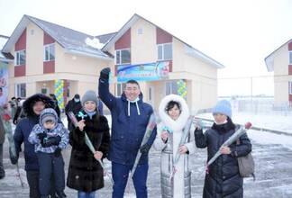 В Талдыкоргане 120 многодетных семей отпраздновали новоселье