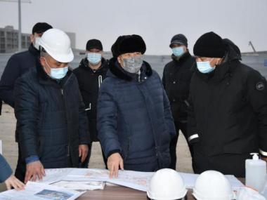 В Туркестане ведется строительство 200 объектов