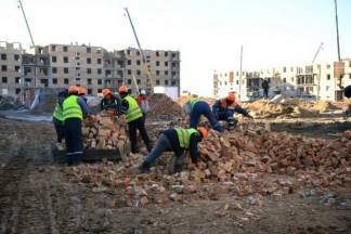 В Туркестане за счет бюджета строят 82 многоэтажки