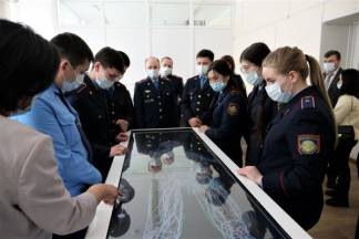 В Петропавловске полицейским дали уроки анатомии