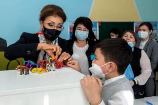 В таразском реабилитационном центре «Қамқорлық» и кабинетах поддержки инклюзии поправили здоровье более 200 детей