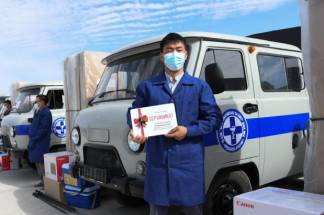 Ветеринарная служба Туркестанской области получила 16 новых служебных автомобилей УАЗ