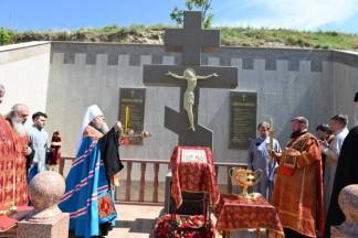 Мемориал священнослужителям, погибшим в период преследования православной церкви в 30-ых годах XX века, открыли в Шымкенте
